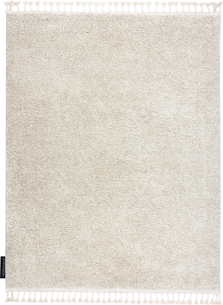 Tappeto BERBER 9000 crema Frange berbero marocchino shaggy - PRODOTTO DI SECONDO GRADO