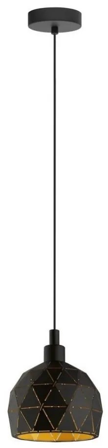 Eglo 33345 - Lampadario a sospensione con filo ROCCAFORTE 1xE14/40W/230V