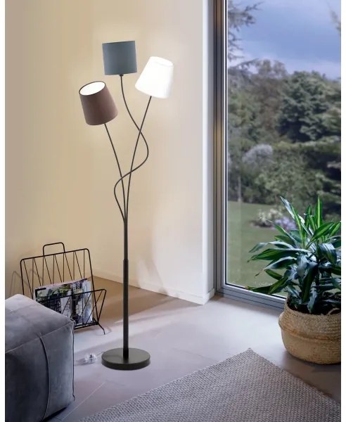 Eglo 94995 - Lampada da terra MARONDA 3xE14/40W/230V