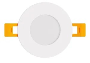 Pannello LED Rotondo 5W, 500lm, no Flickering, Foro Ø69-75mm Colore Bianco Caldo 3.000K
