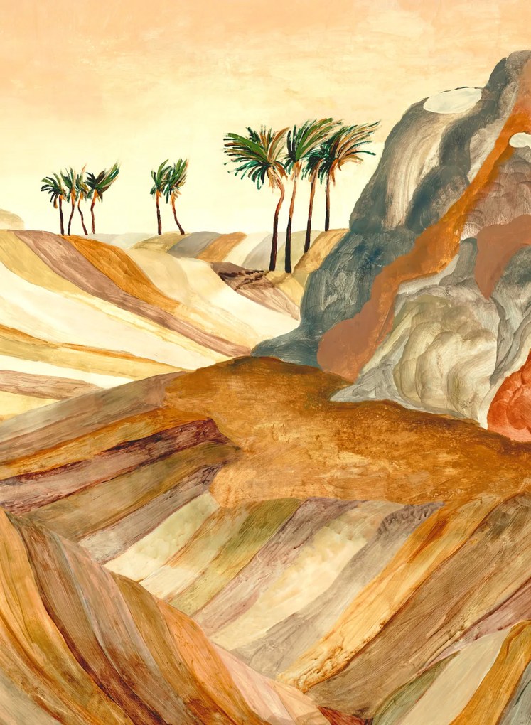 Arte International Wandbild Zerzura - Warm Sand