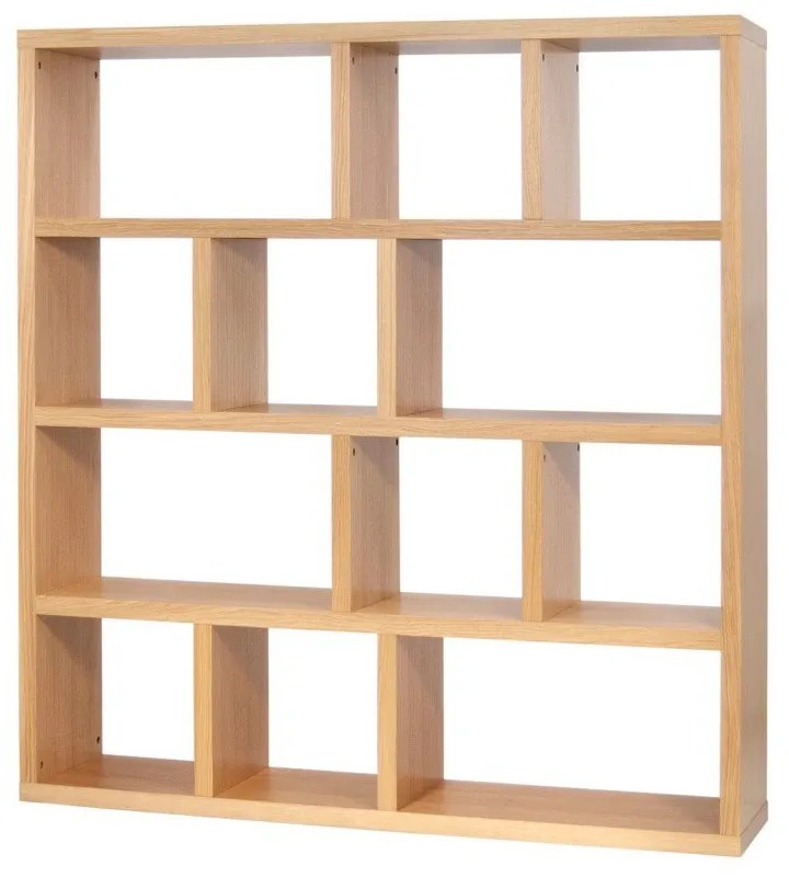 Libreria color legno effetto rovere 150x159 cm Berlin - TemaHome