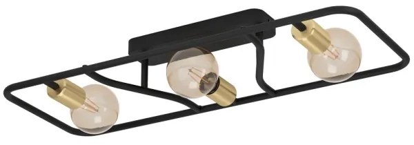 Eglo 900367 - Plafoniera MESSINARO 3xE27/40W/230V