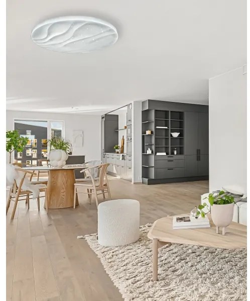 Plafoniera LED dimmerabile LIKA LED/60W/230V 2700-6500K + telecomando