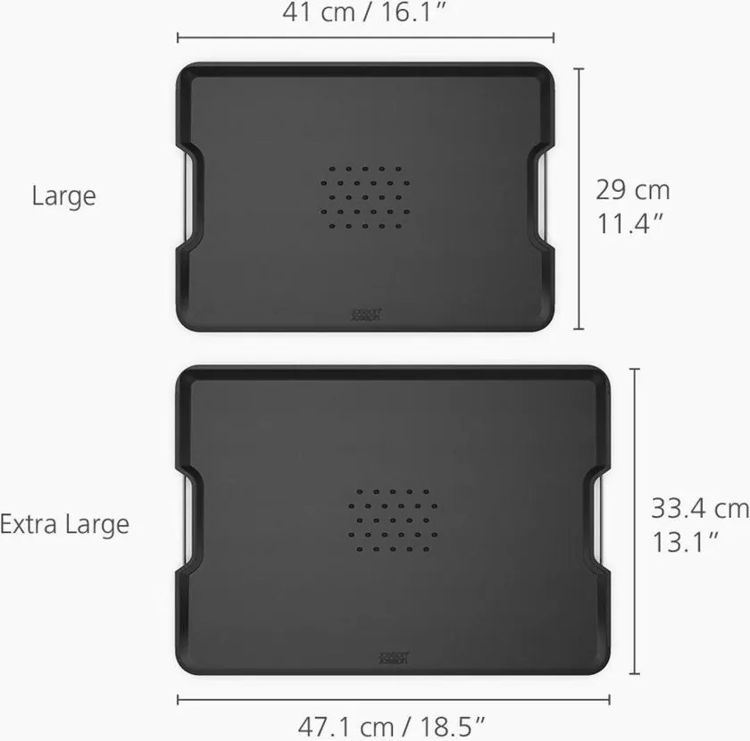 Tagliere in plastica 41 x 29 cm Cut&amp;Carve – Joseph Joseph