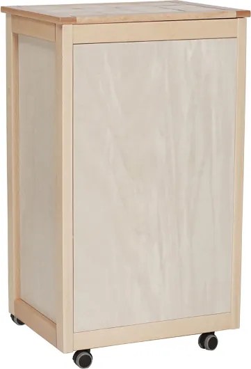 Carrello Cassettiera Giada con piano mattonelle in ceramica NATURALE