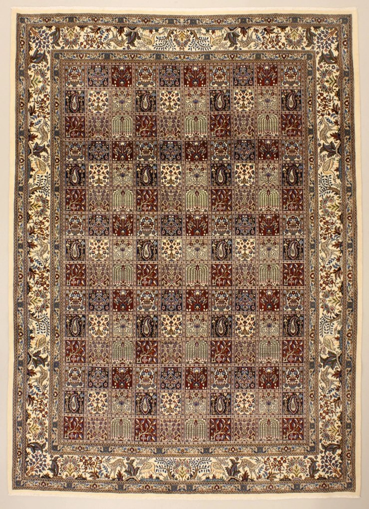 Moud Tappeto 350x250 (Iran) Annodato A Mano