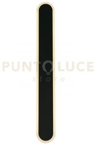 Applique da parete per esterni a led bordo, lunghezza 600 mm, nero