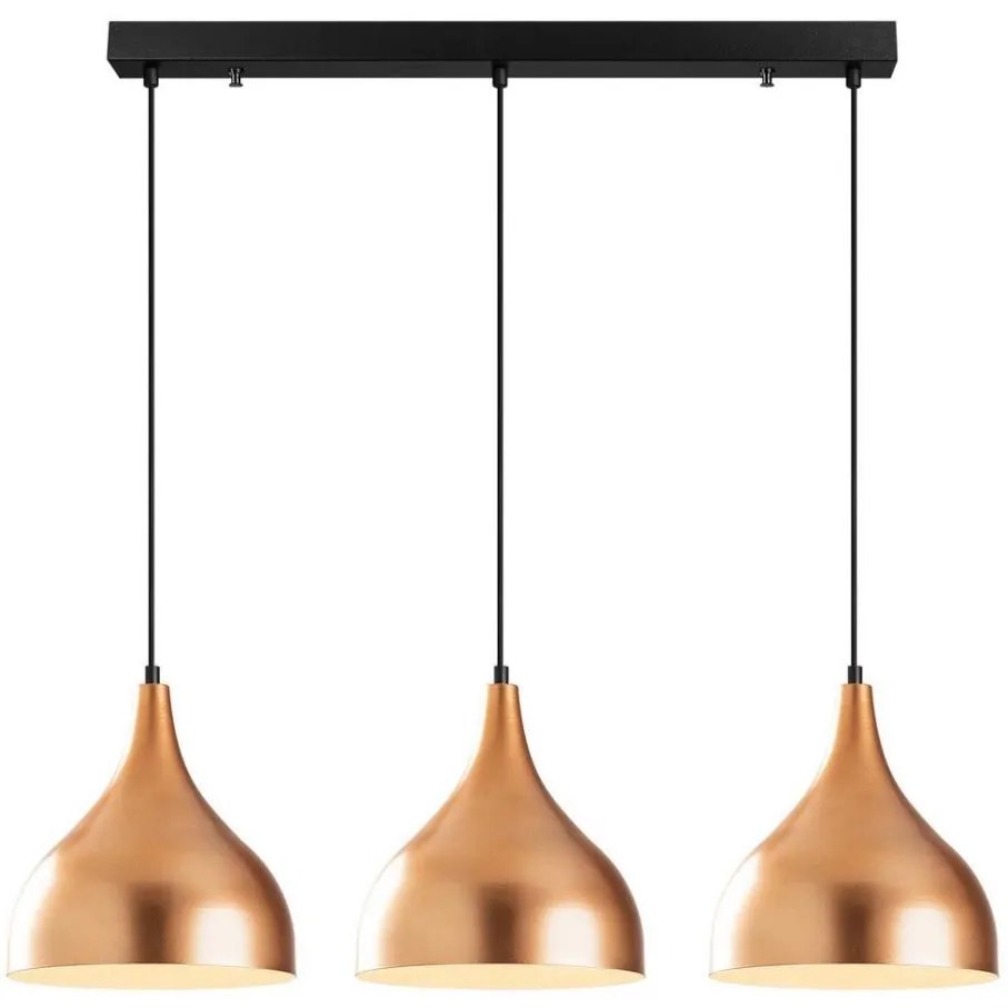 Lampadario su filo SAGLAM 3xE27/40W/230V