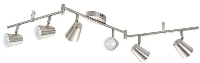 Eglo 75218 - Faretto LED TRAVALE 6xGU10/3W/230V cromo lucido