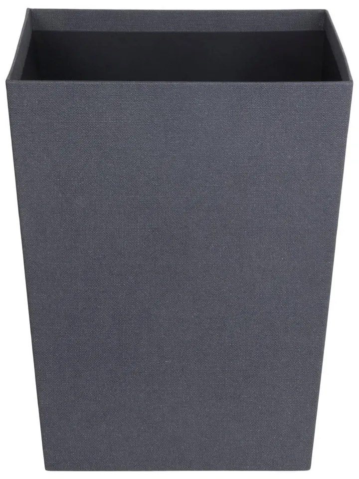 Cestino per la spazzatura nero Sofia Canvas Paper Laminate – Bigso