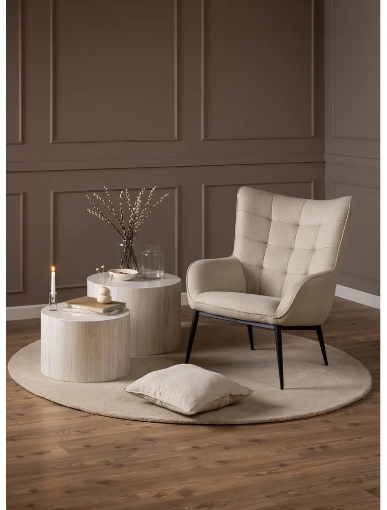 Poltrona beige Redding - Actona