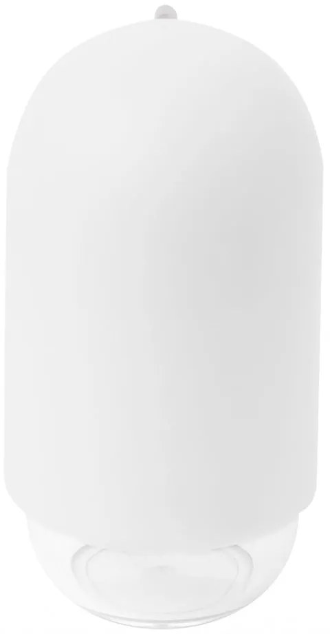 Dispenser di sapone in plastica bianca 230 ml Touch - Umbra