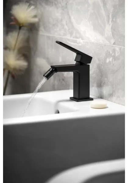Sapho - Miscelatore per bidet TURSI nero opaco
