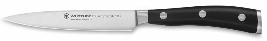 Wüsthof Classic Ikon coltello da cucina per spelare 12 cm nero