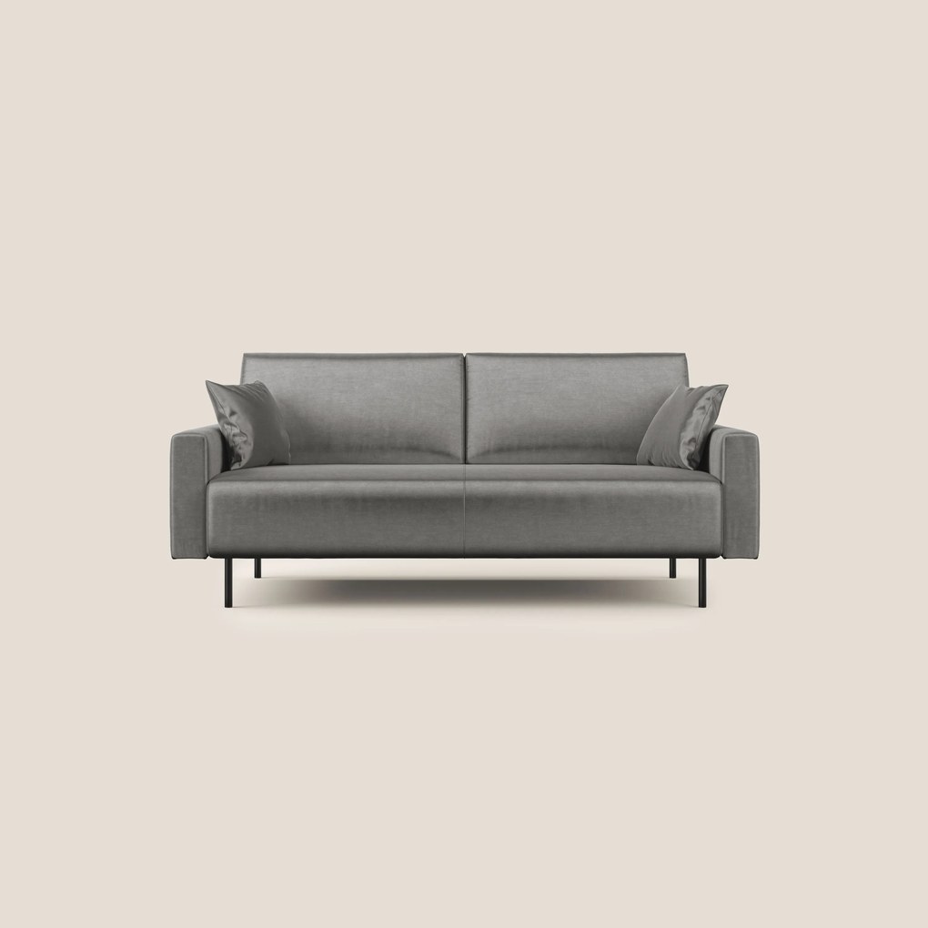 Arthur divano moderno in velluto morbido impermeabile T01