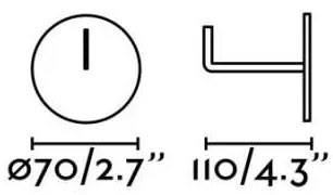 FARO 71556 - Gancio per applique CAT