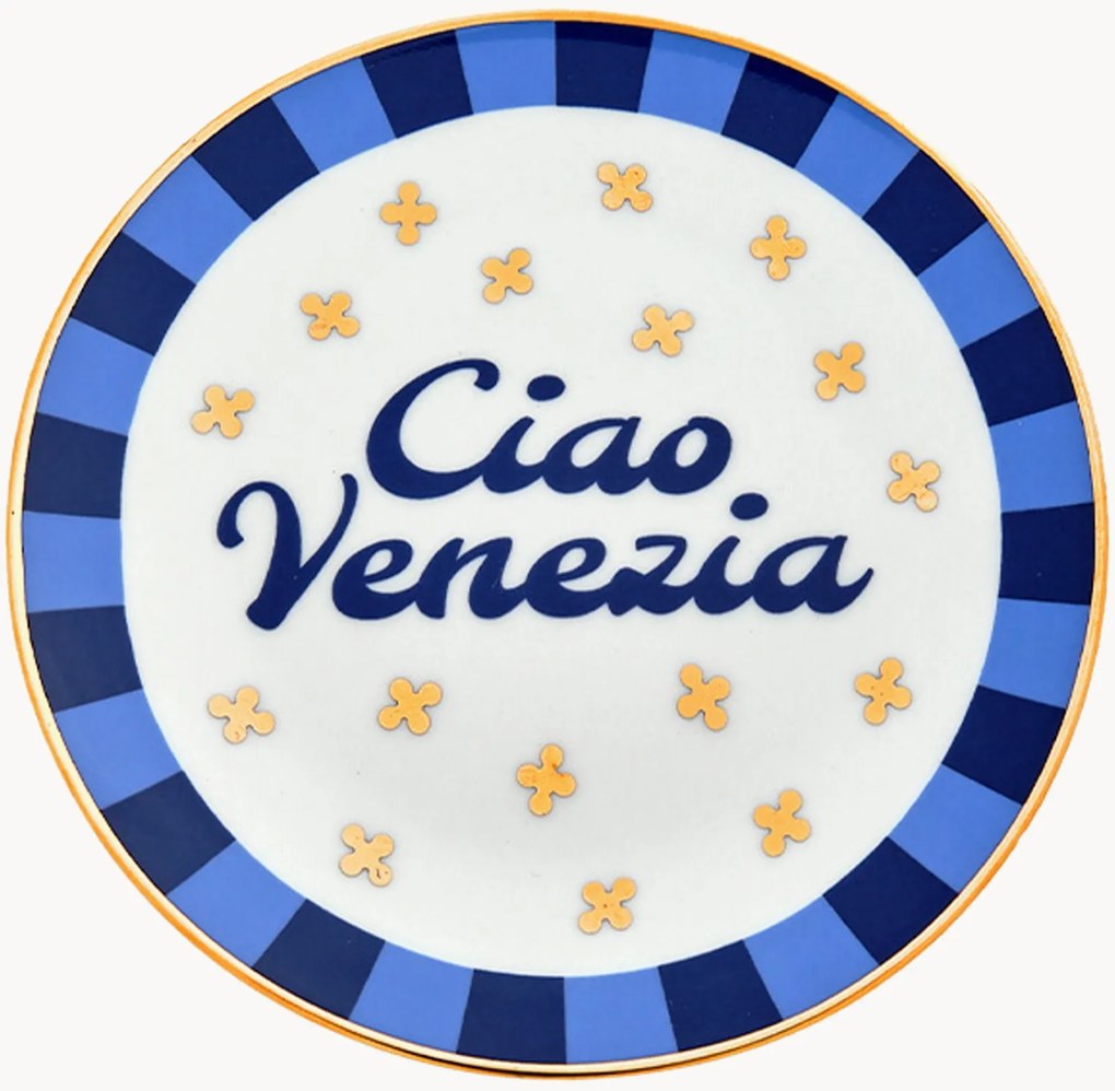 Piatto da dessert Ciao Mondo