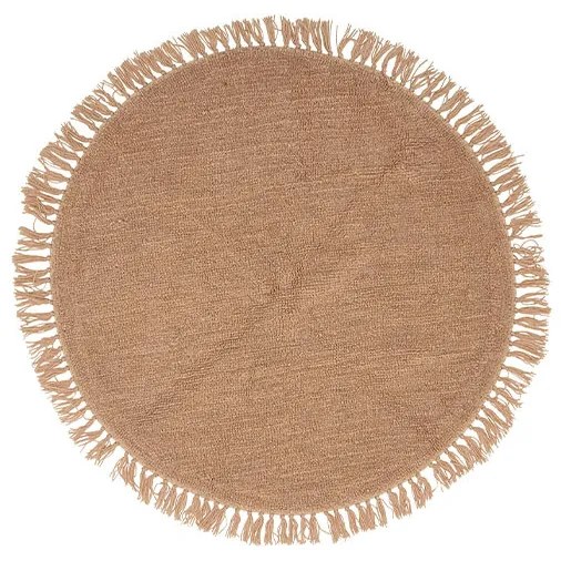 Bloomingville - Lenea Rug Brown/Wool Bloomingville