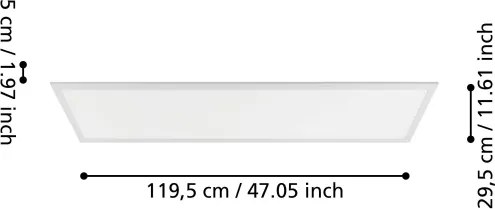 Eglo 98419 - Pannello a plafone LED con sensore SALOBRENA-M LED/33W/230V