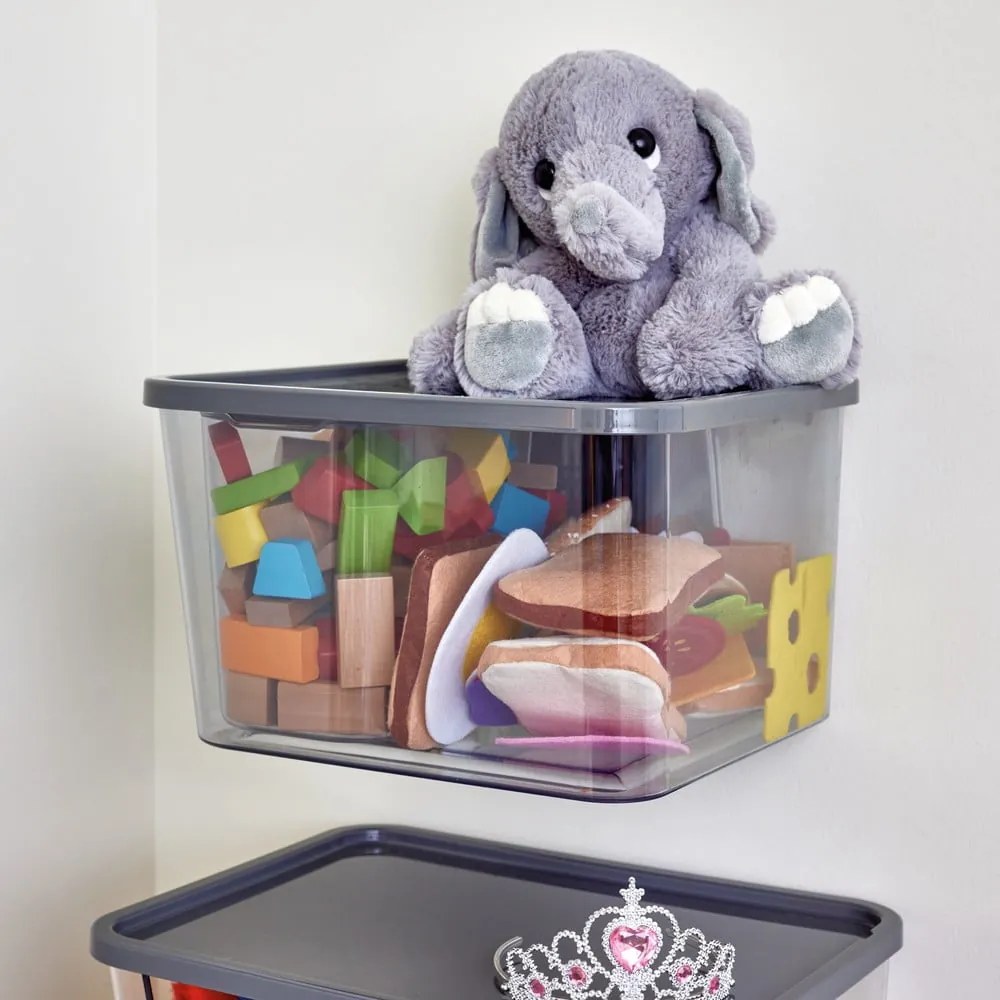 Scatola interna con coperchio in plastica riciclata iD Wallspace - iDesign