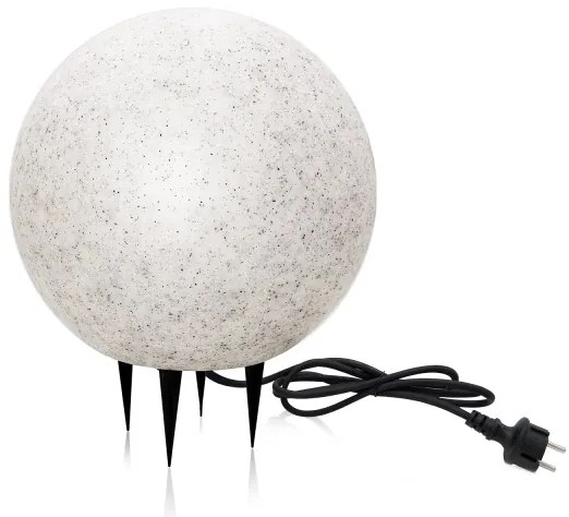 Luce da esterno decorativa GARDEN BALL 1xE27/40W/230V IP65 d. 28 cm