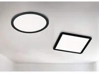 Plafoniera da Interno a led in Plastica Nero Opaco