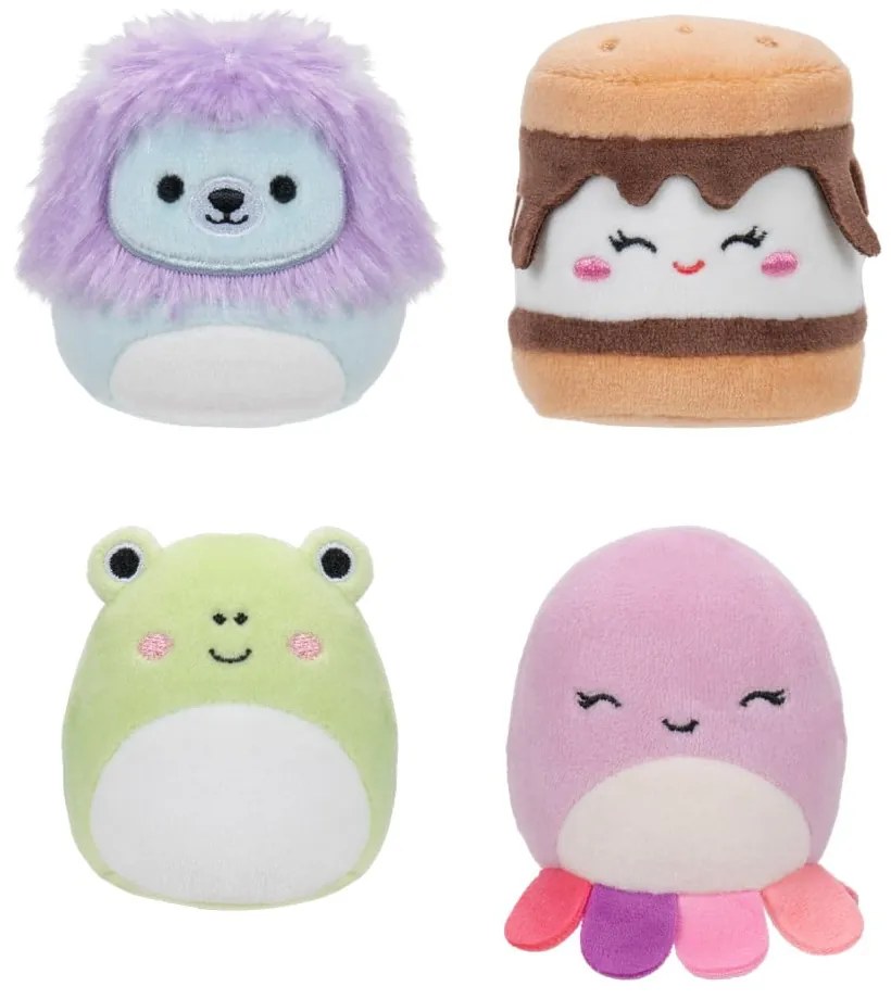 Set di peluche 4 pz Micromallows 4Pack – SQUISHMALLOWS