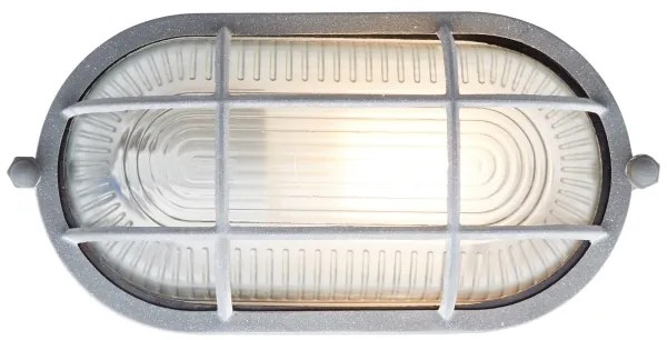 Brilliant - Plafoniera BOBBI 1xE27/40W/230V grigia