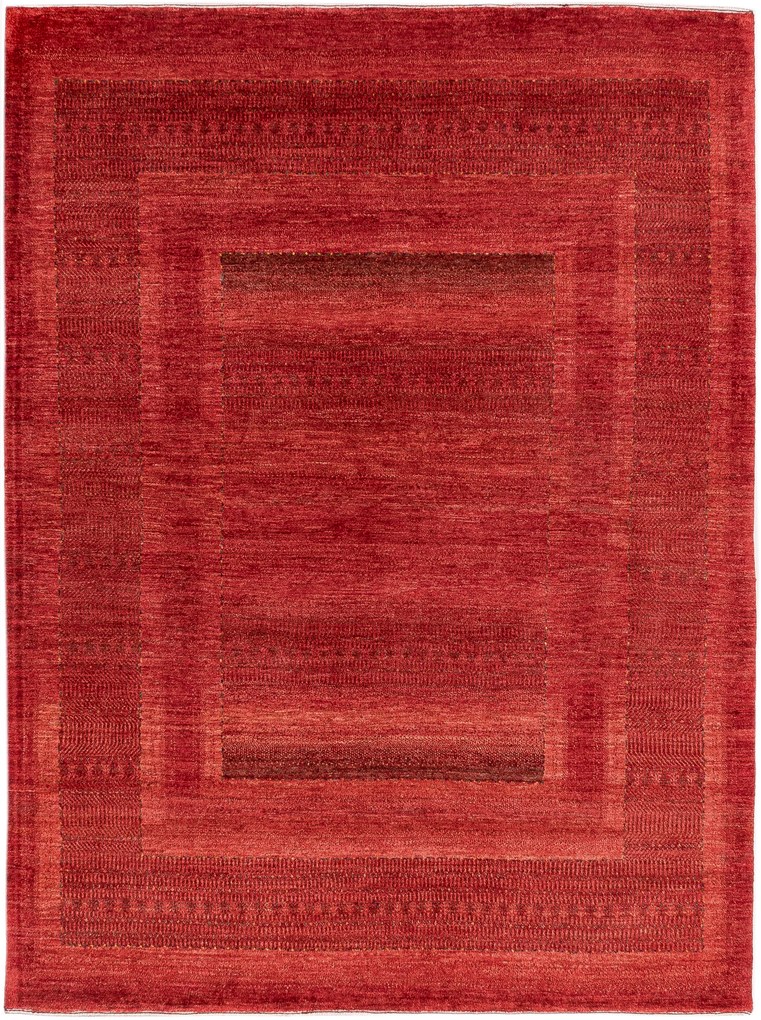 Loribaft Tappeto persiano 230 x 170 Rosso (Iran) Annodato A Mano