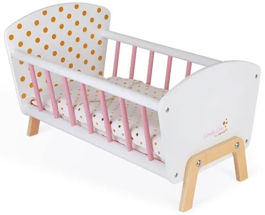 Janod - Letto per bambole CANDY CHIC