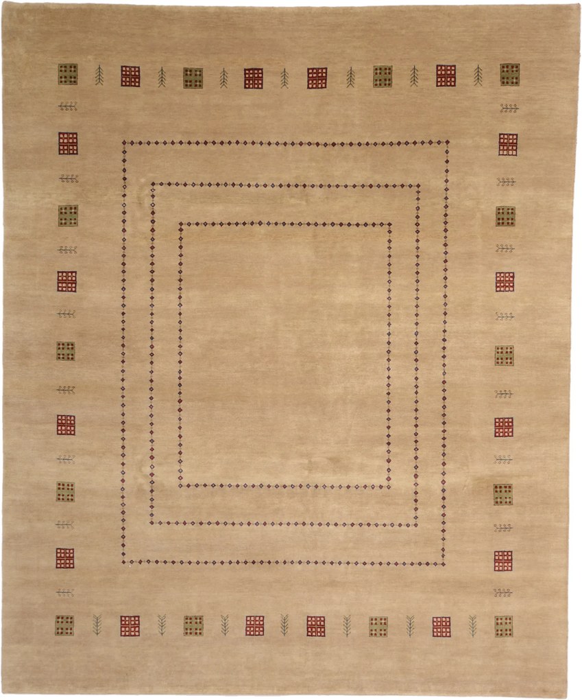 Loribaft Tappeto orientale 290x240 (Indian) Annodato A Mano