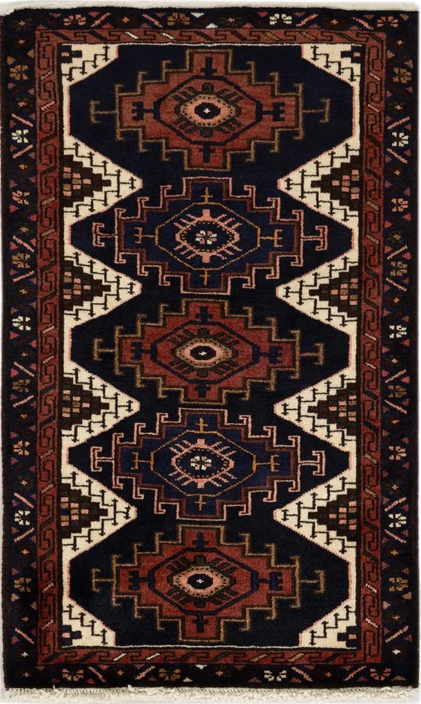 Shiraz Tappeto 130 x 80 (Iran) Annodato A Mano