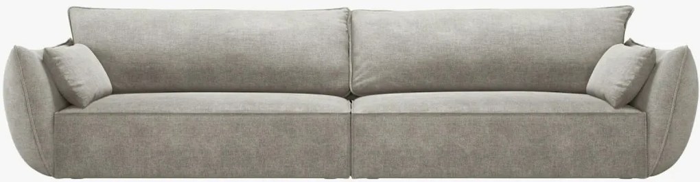 Divano Kaelle 4 posti in ciniglia - L248 cm