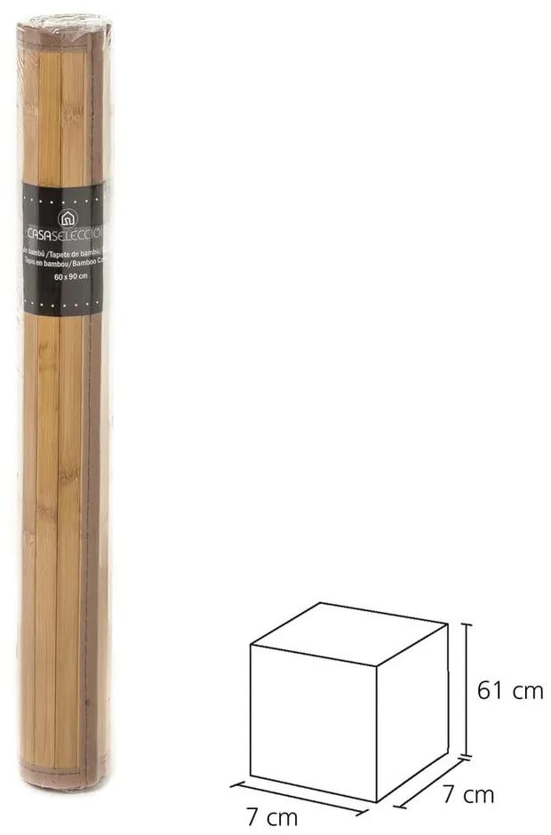 Tappeto in bambù colore naturale 60x90 cm - Casa Selección