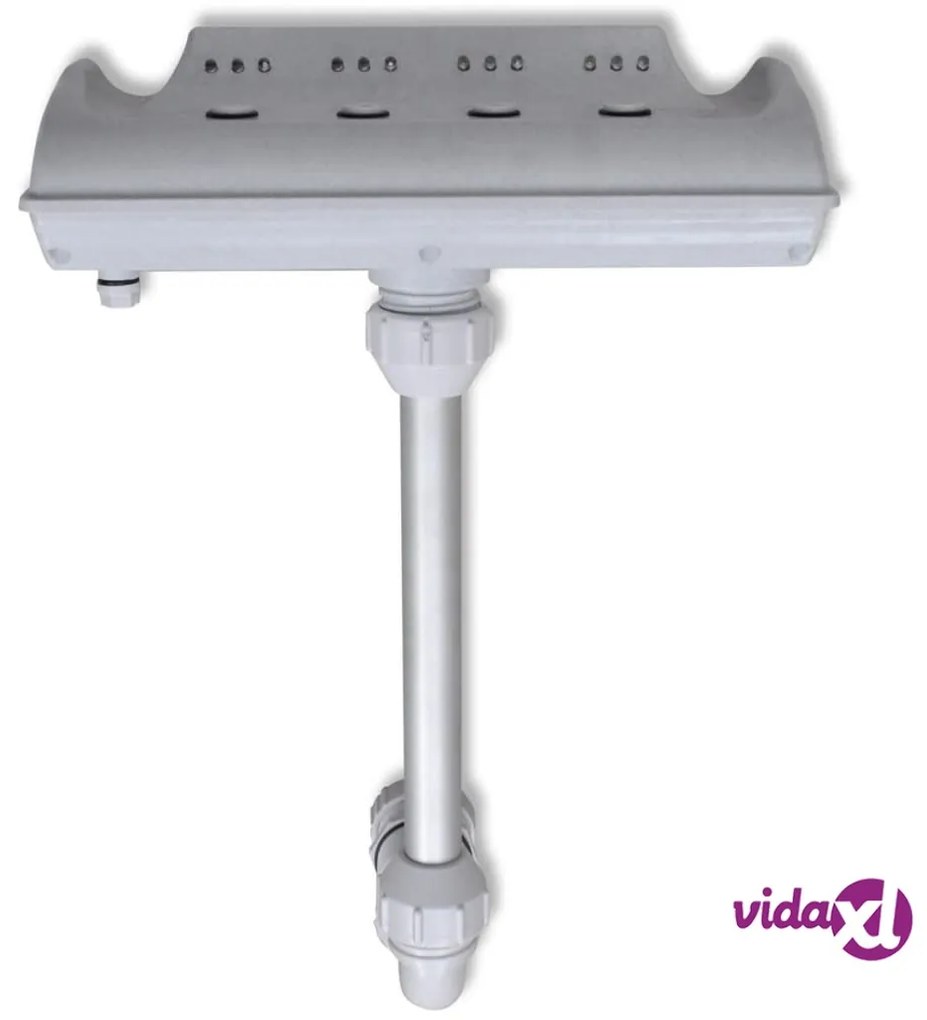 vidaXL Fontana a Cascata per Piscina con Luci LED