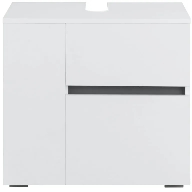 Mobile lavabo bianco , 60 x 55 cm Wisla - Støraa