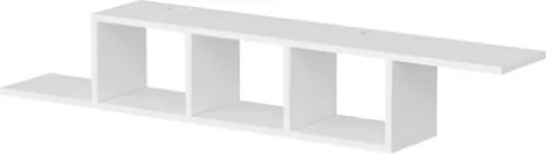 Mobile TV Sospeso 150x22x25 Con Vani A Giorno Morris Bianco