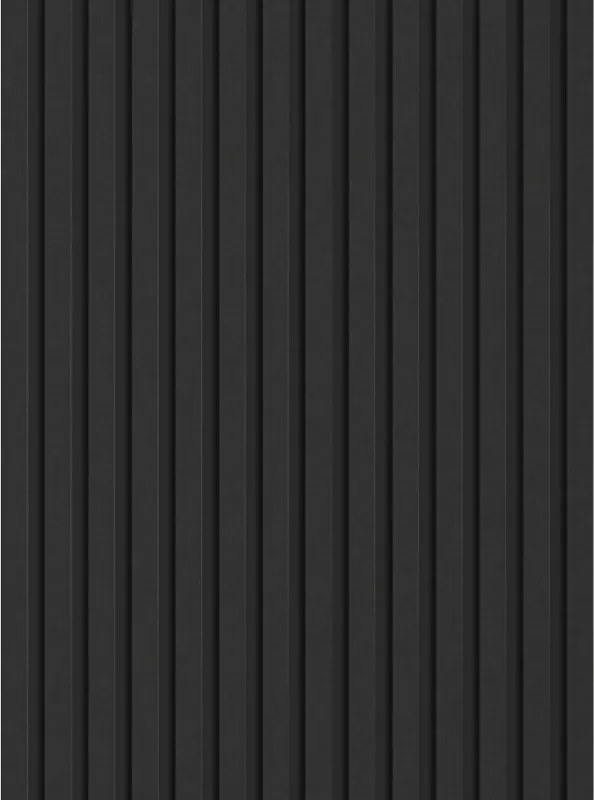 Mexen Lam-B pannelli a lamelle 275 x 31,5 cm, pannello HDF 4 mm, Lino Nero - S100-275317-2812-069