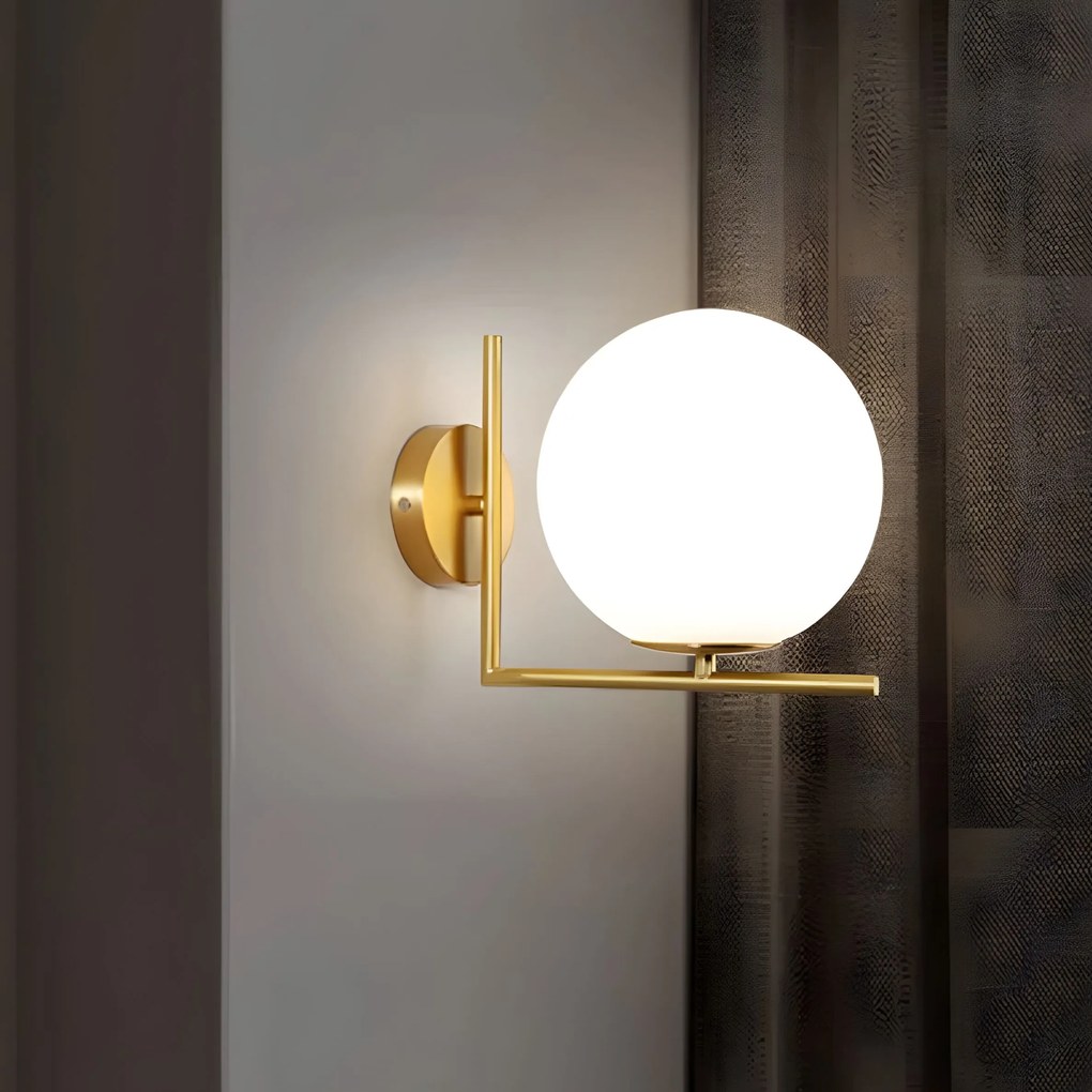 Lampada da parete G102-1W Gold