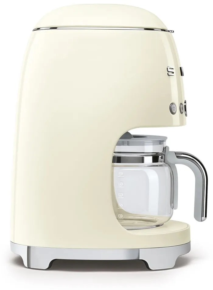 Macchina per caffè filtro bianco crema 50's Retro Style - SMEG