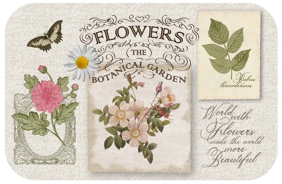 Tovaglietta 28,5x44 cm Les Fleurs - douceur d'intérieur