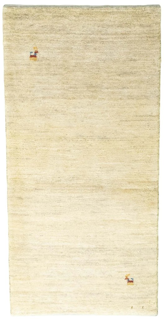 Gabbeh Tappeto persiano 70 x 140 Beige (Iran) Annodato A Mano