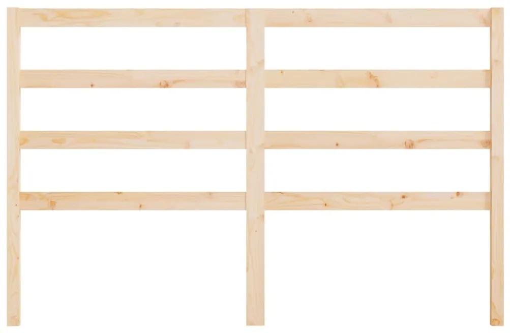Testiera letto 166x4x100 cm in legno massello di pino