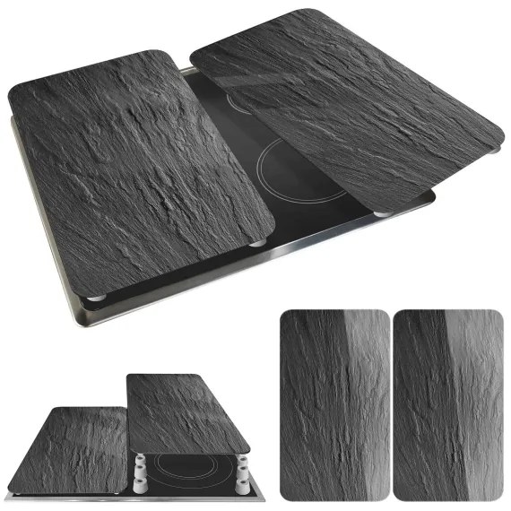 WENKO 2521480100 - Piastra di copertura 30x52 cm multicolore/grigio/trasparente