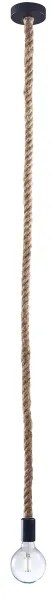 Lampadario a sospensione con filo ROPE 1xE27/12W/230V