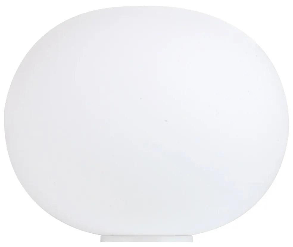 FLOS Glo-ball Basic 1 Lampada da tavolo 33 cm a luce diffusa in vetro opalino acidato bianco