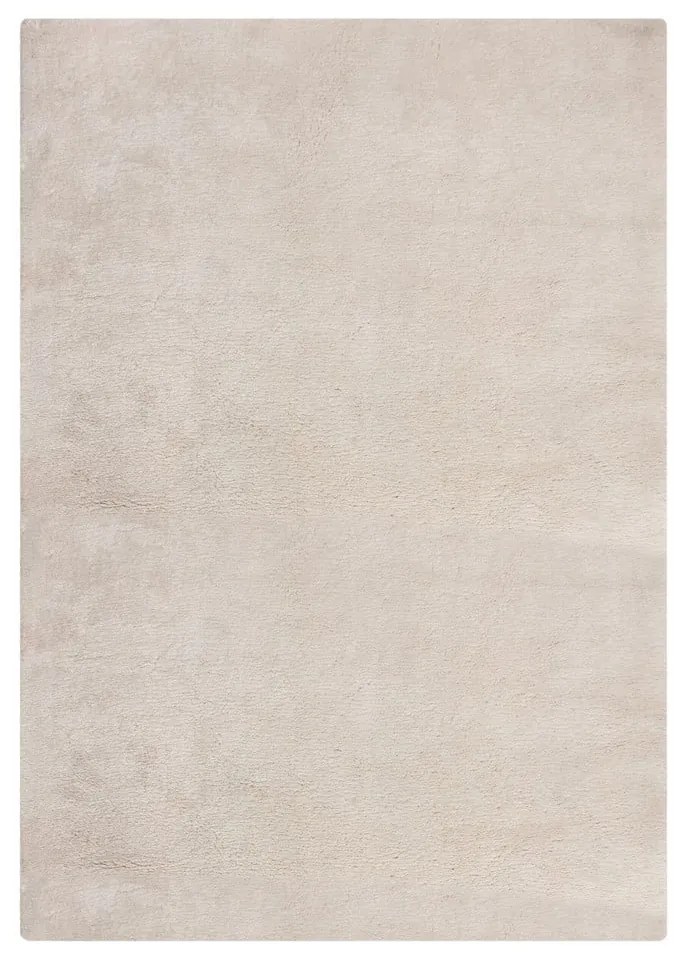 Tappeto in pelliccia sintetica crema 160x230 cm Faroe Wool Look Fur - Flair Rugs