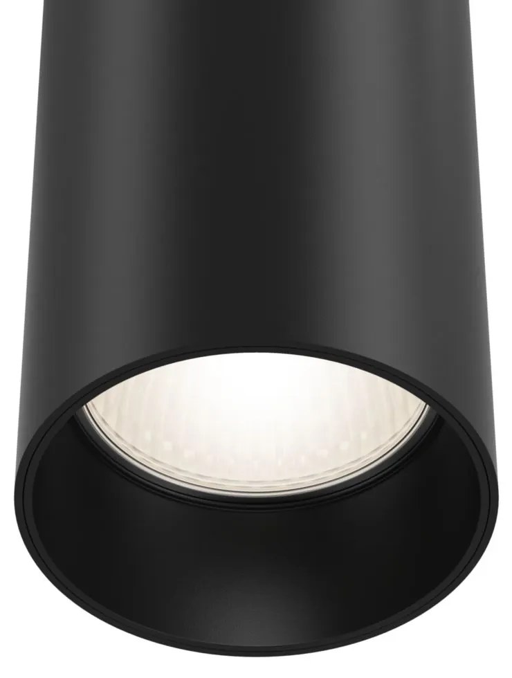 Pendente Per Binario Focus Alluminio Nero 1 Luce