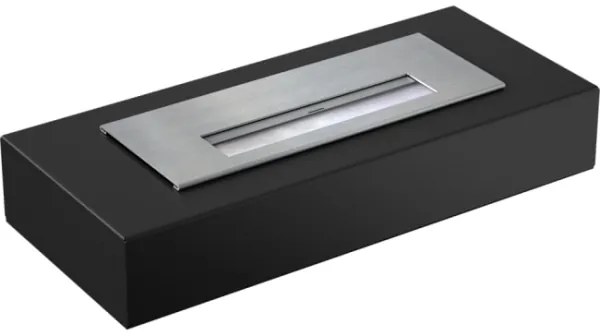 BIO camino INDIA 8,5x49 cm 2,5 kW nero